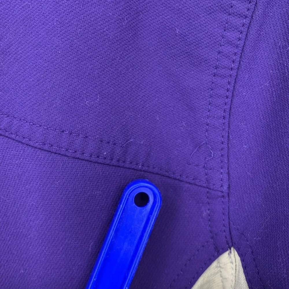 Ladies IBEX Cirque Size Small Purple Zip Jacket Schoeller Wool‎ Blend USA Made - Picture 5 of 11